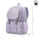 Mochila para niña cluw mediano morado