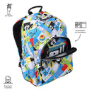 Mochila Acuarela Personajes Disney 100 L - Color: Estampado