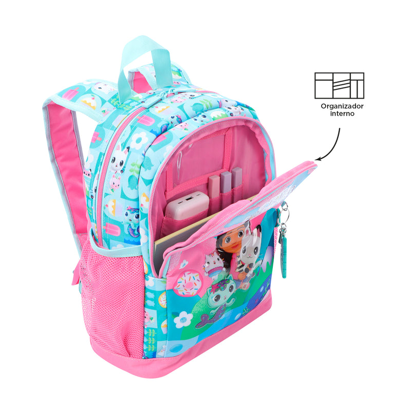 Mochila para Niña Gabby Cats M Rosado