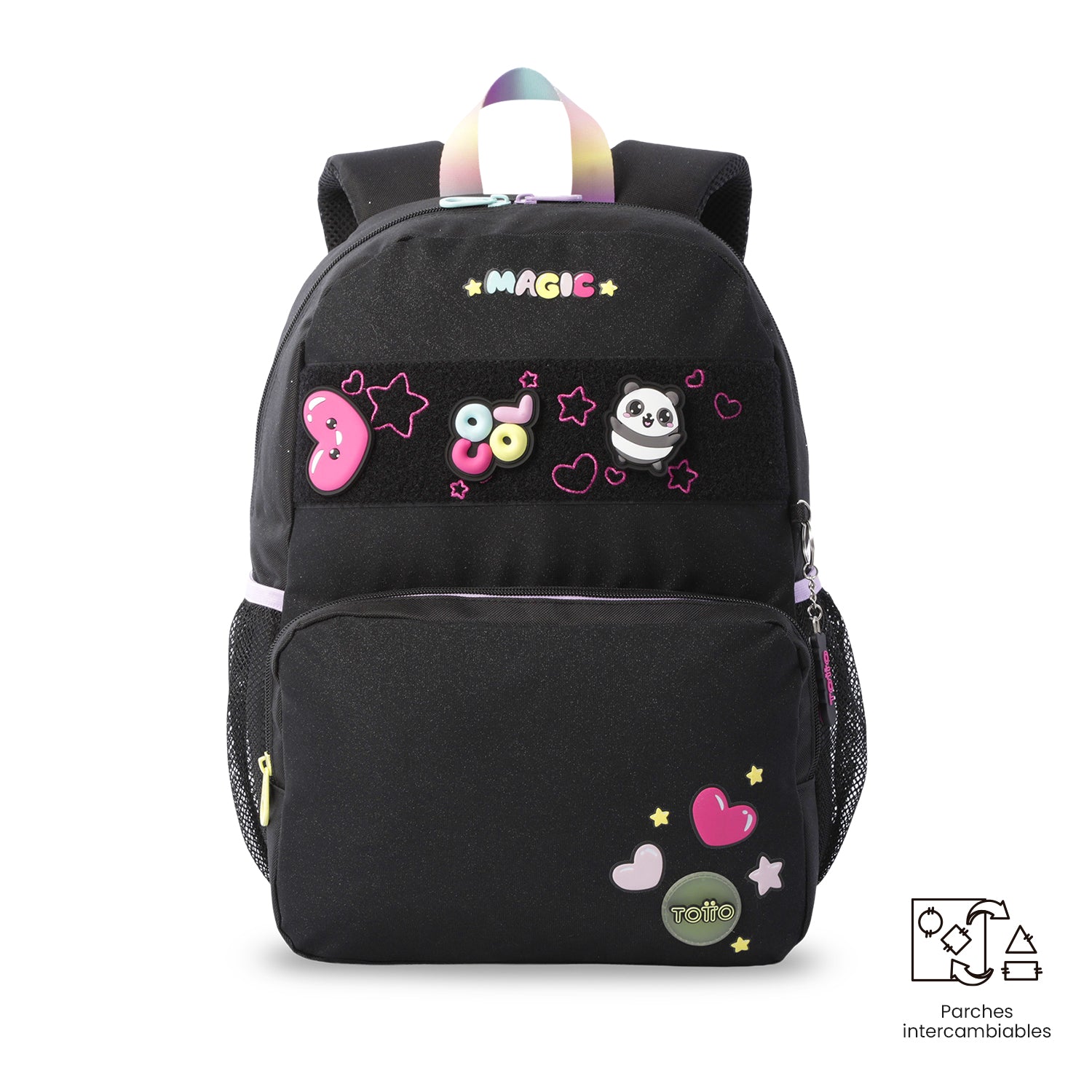 Mochila para Niña Loring Black M