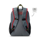 Mochila para Niño Grand Prix Mediano Gris