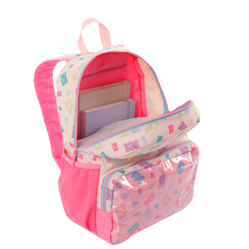Mochila para Niña Gummy Bear M Rosado