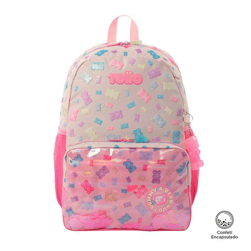 Mochila para Niña Gummy Bear L Rosado