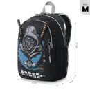 Mochila para Niño Hanzo Mediano Negro