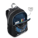 Mochila para Niño Hanzo Mediano Negro