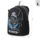 Mochila para Niño Hanzo Grande Negro
