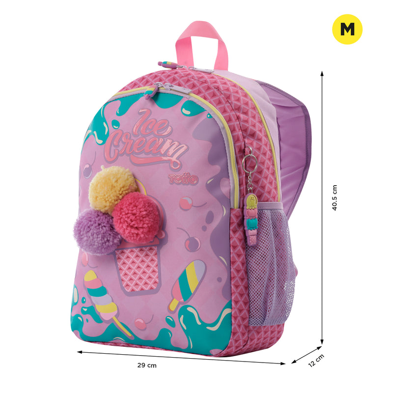 Mochila para Niña Ice Pop M Rosado