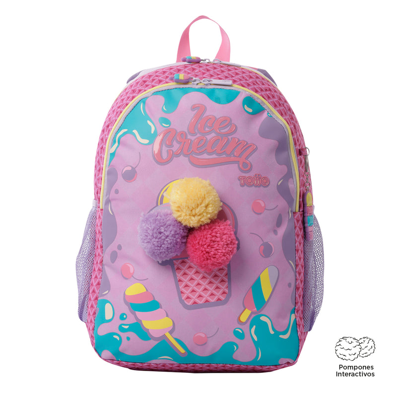 Mochila para Niña Ice Pop L Rosado