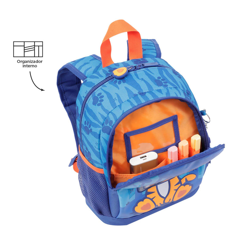  ZOEO Mochila infantil con diseño de coches azules y  anaranjados, para niños y niñas de 3 a 6 años, bolsas escolares con tiras  reflectantes, A0453, Mochilas Daypack : Ropa, Zapatos y Joyería