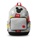Mochila para Niño Mickey Classic Mediano Gris
