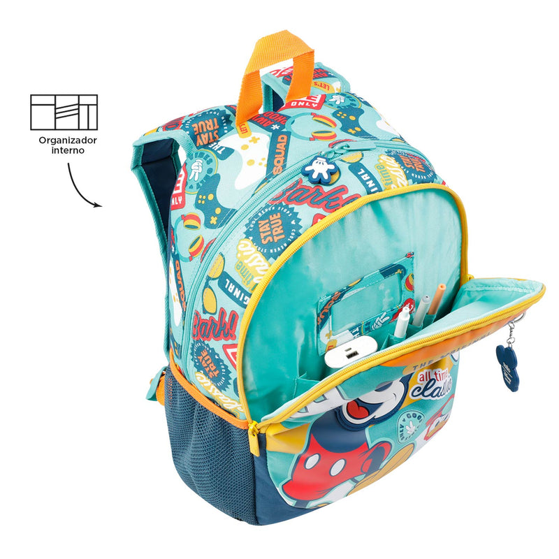 Mochila Mickey S - Color: Estampado Mickey