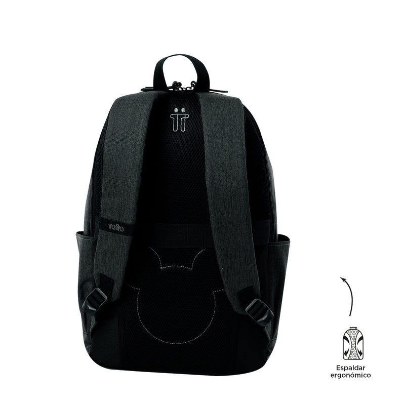 Mochila para Hombre Mickey Melange Mediano Gris