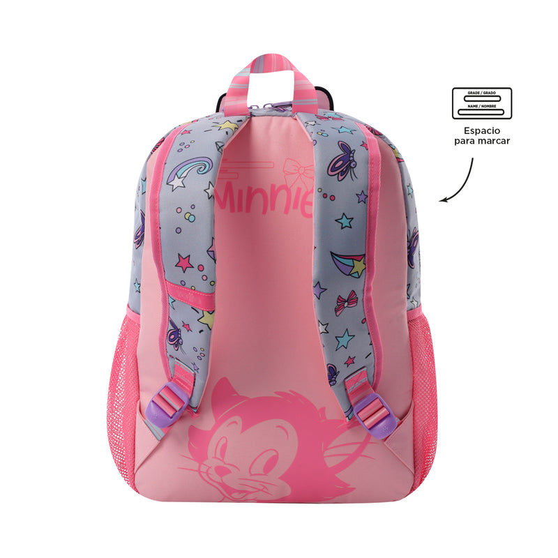 Mochila para Niña Minnie M Gris