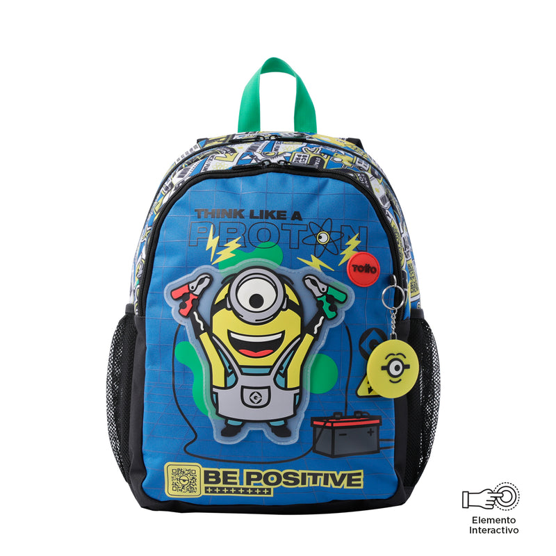 Mochila para Niño Minions Chemical M Azul