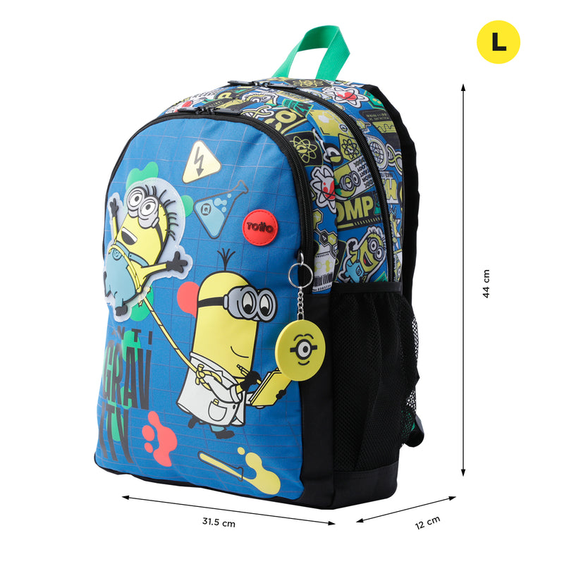 Mochila para Niño Minions Chemical L Azul