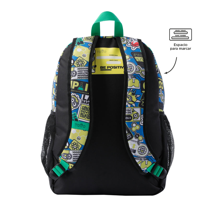 Mochila para Niño Minions Chemical L Azul