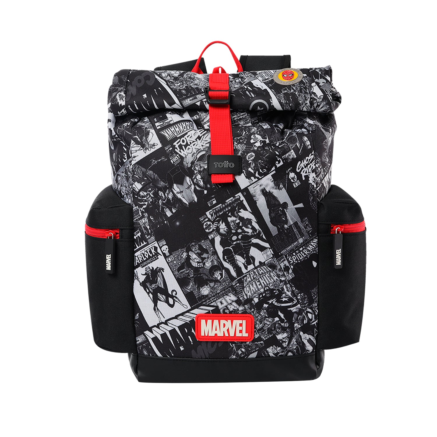 Mochila Marvel Comic M - Color: Estampado