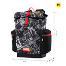 Mochila Marvel Comic M - Color: Estampado
