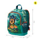 Mochila para niño paw patrol s verde