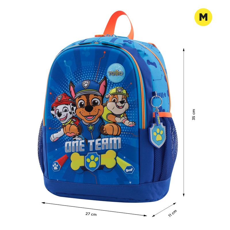 Mochila para Niño Paw Patrol M Azul