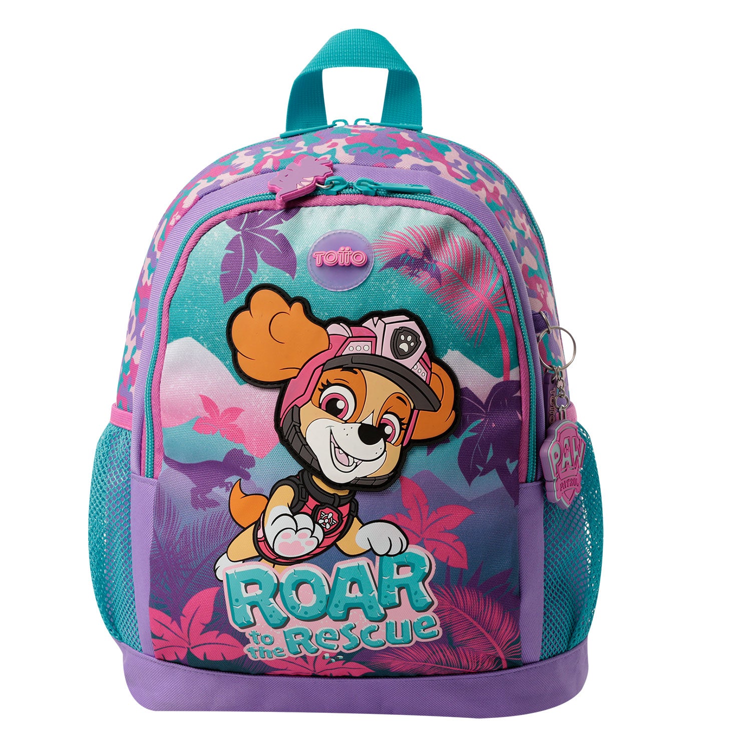 Mochila para niña paw patrol m Morado
