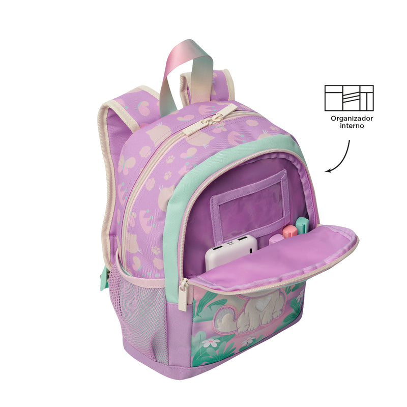 Mochila para Niña Queen Cat Pequeño Rosado