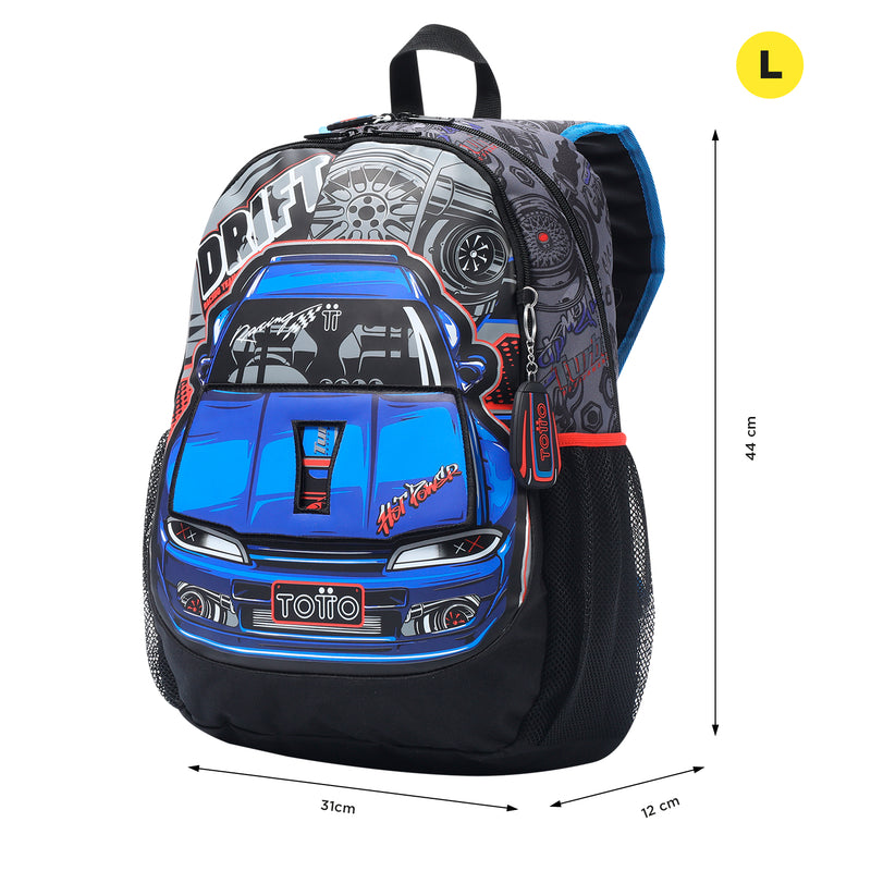 Mochila Racing L Azul