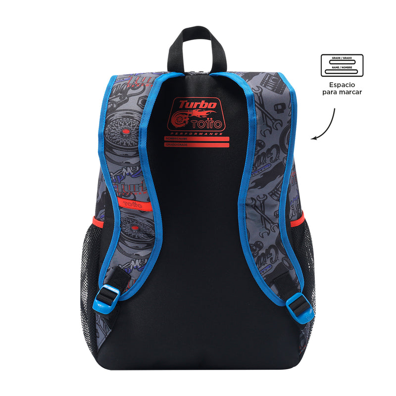 Mochila Racing L Azul