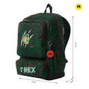 Mochila para Niño Rex Dino L Verde
