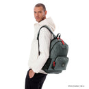 Mochila para Hombre Spider Black Mediano Negro