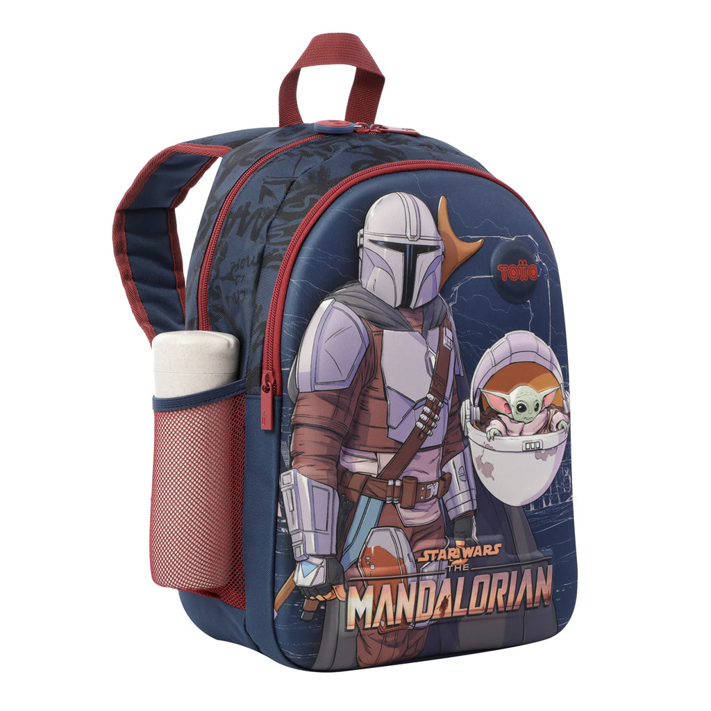 Mochila saco infantil Star Wars negra personalizable - Caprichos y Más