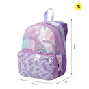 Mochila para Niña Sireny Pequeño Morado