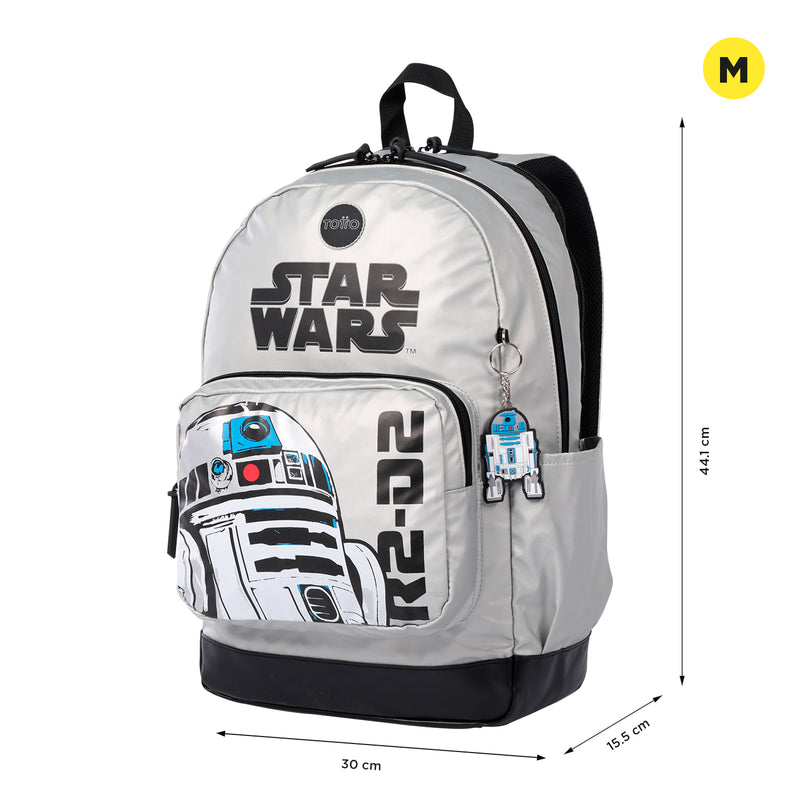 Mochila Star Wars M Disney - Color: Gris