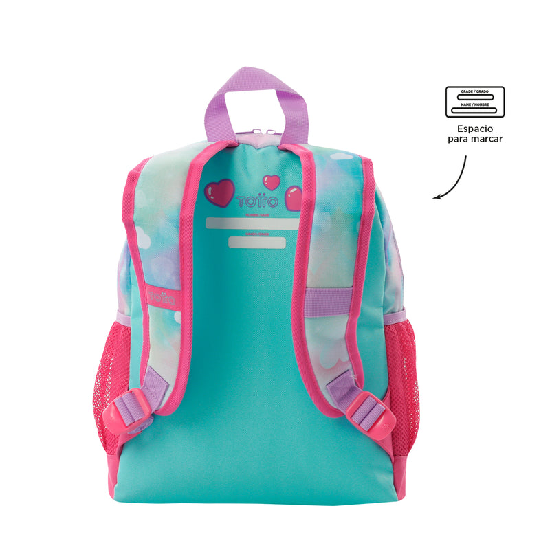 Mochila para Niña Sweety Heart M Azul