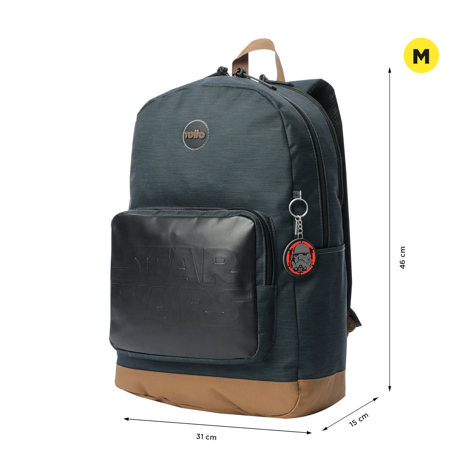 Mochila para Hombre Star Wars Empire M Negro