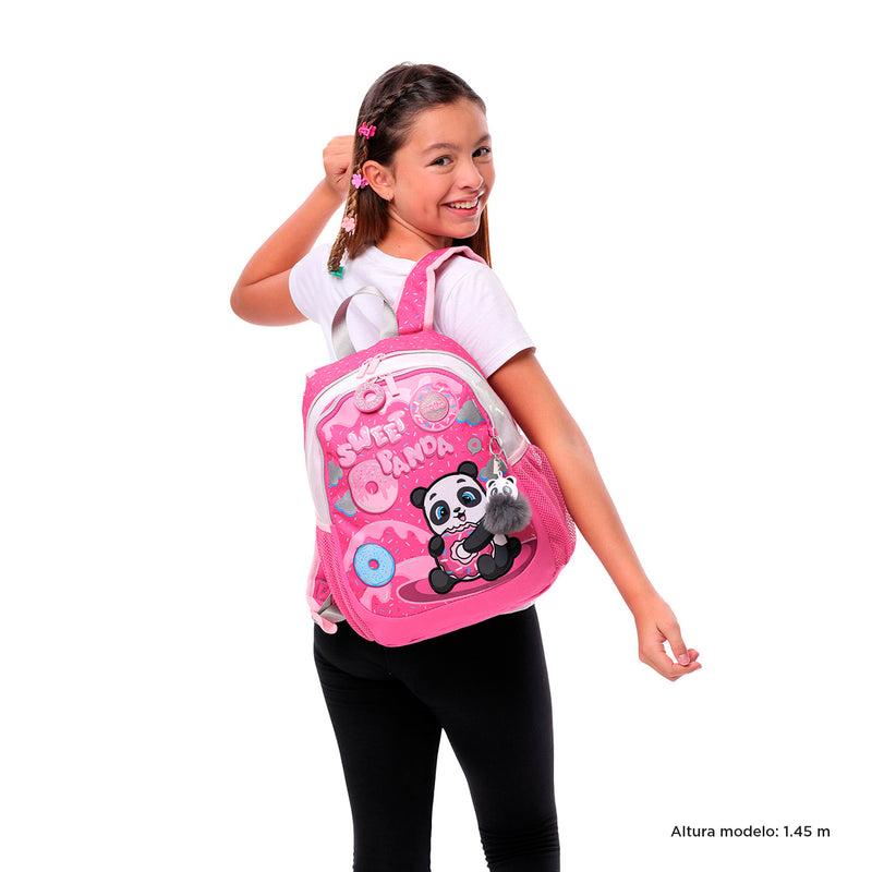 Mochila para Niña Sweet Panda S Rosado