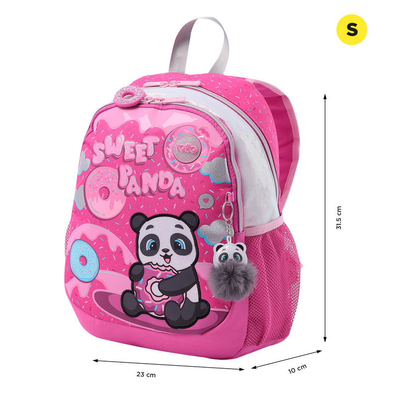 Mochila para Niña Sweet Panda S Rosado