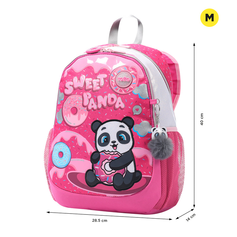 Mochila para Niña Sweet Panda M Rosado