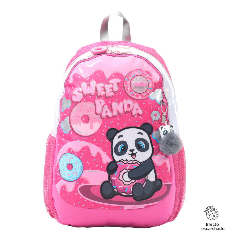 Mochila para Niña Sweet Panda L Rosado