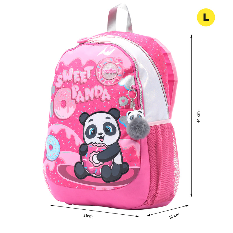 Mochila para Niña Sweet Panda L Rosado