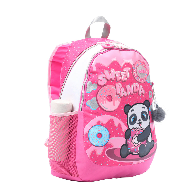 Mochila para Niña Sweet Panda L Rosado