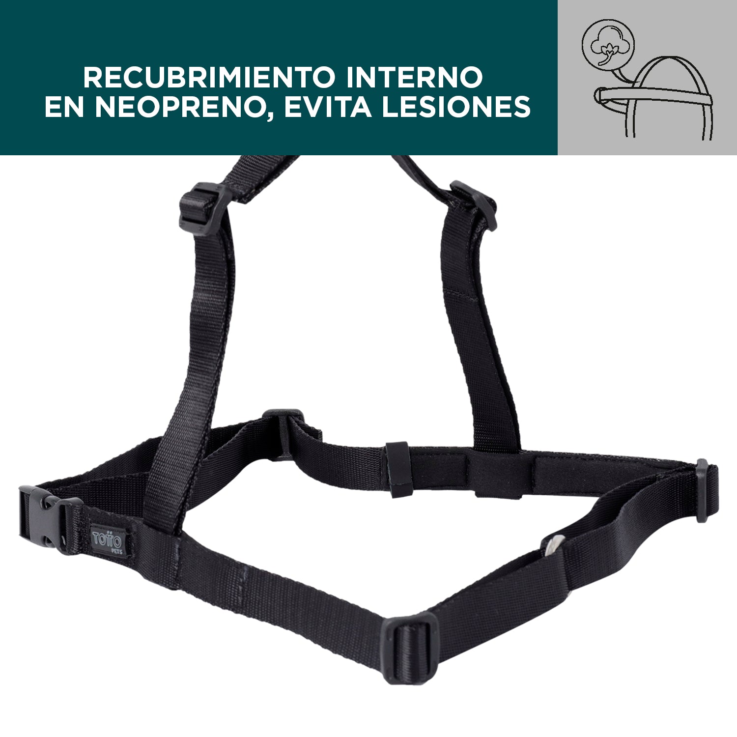 Arnes De Caminata Loky Color: Negro Talla: M