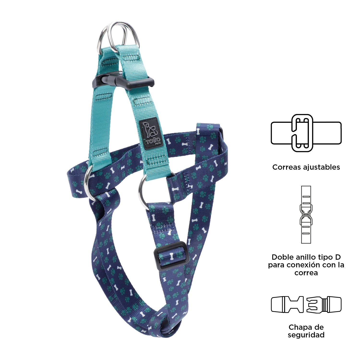 Arnes De Caminata Loky Color: Azul Talla: L