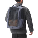 Mochila Cargador de Mascota Duke - Color: Gris