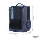 Mochila Cargador de Mascota Duke - Color: Gris