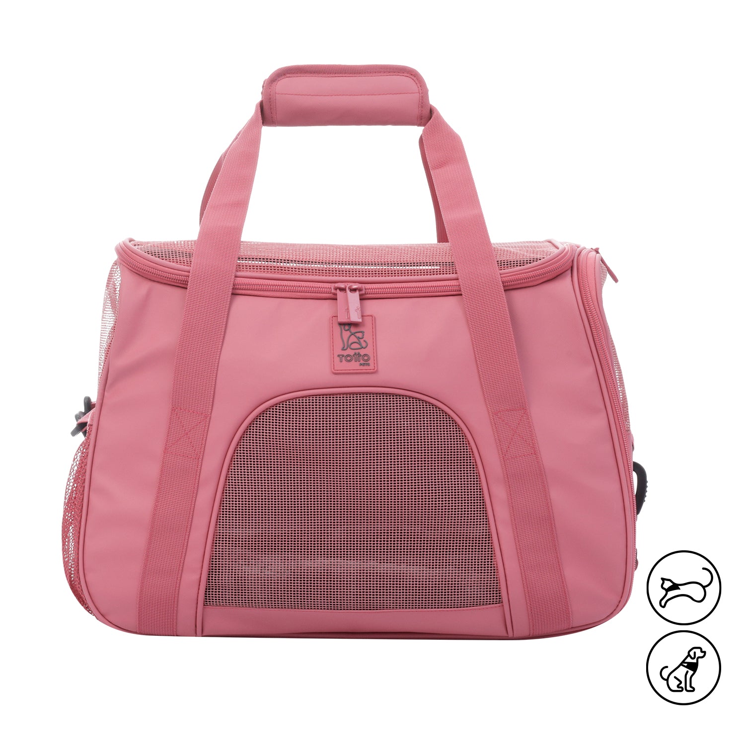 Bolso Para Mascota Marley Talla: M - Color: Rosado