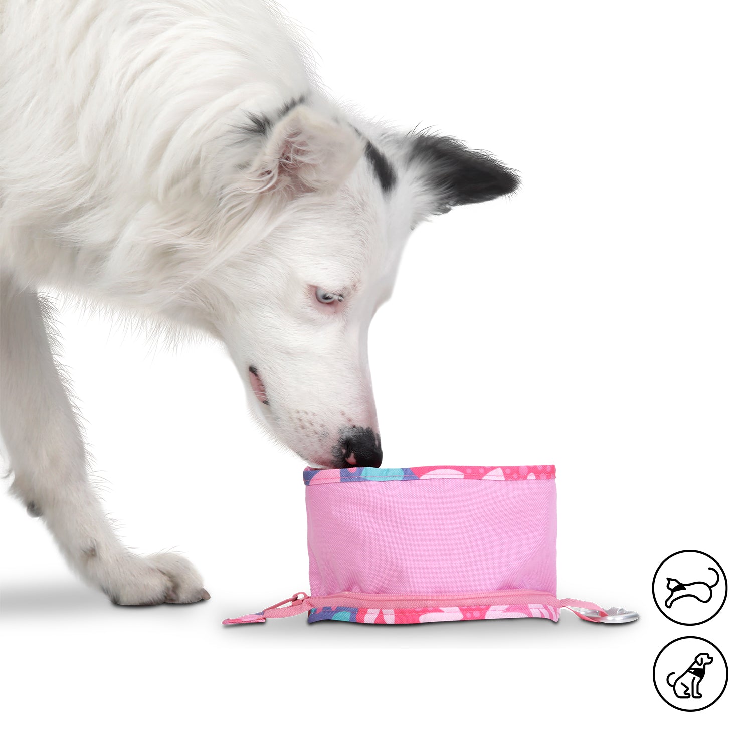 Bebedero Portatil Vito Color: Rosado Talla: U