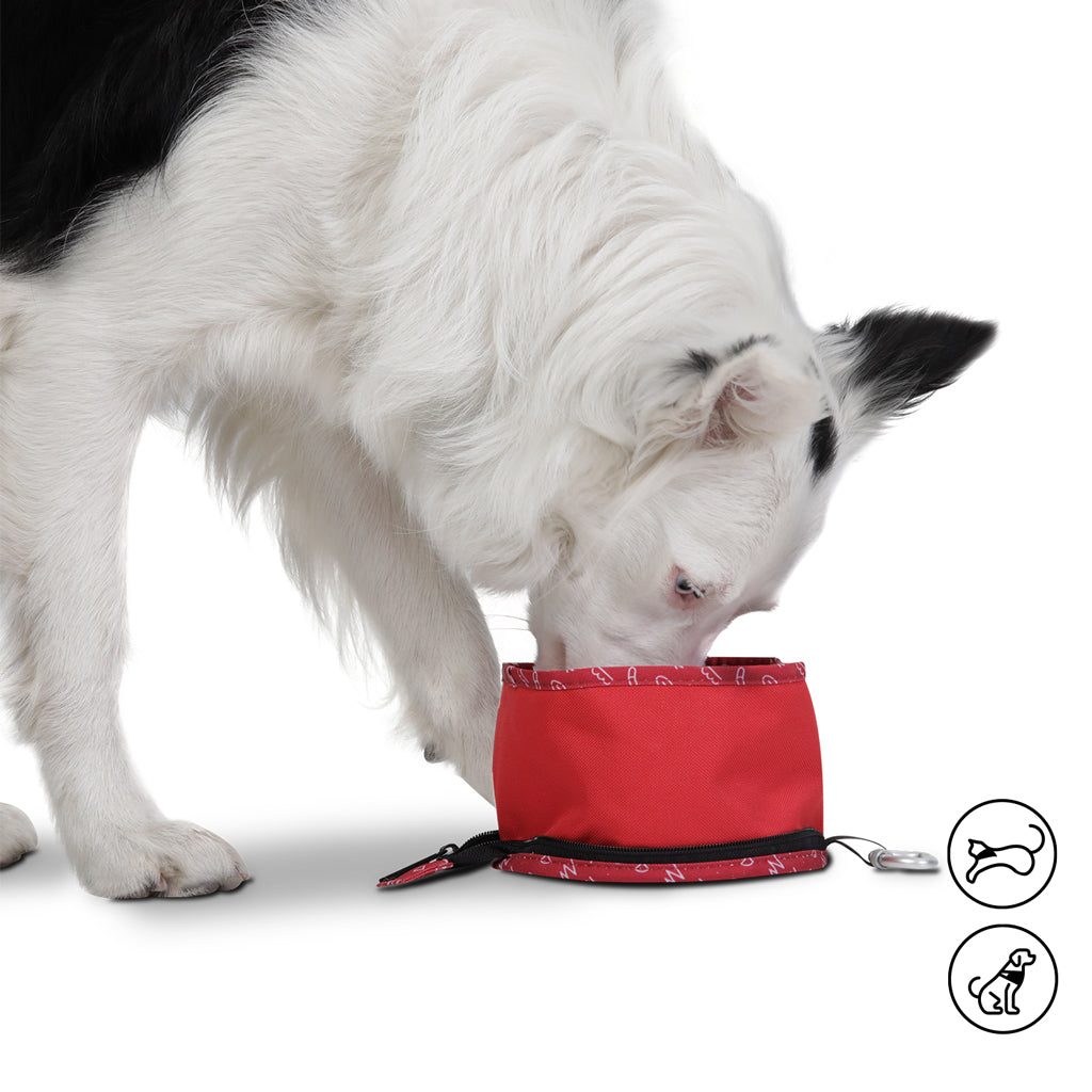 Bebedero Portatil Vito Color: Rojo Talla: U