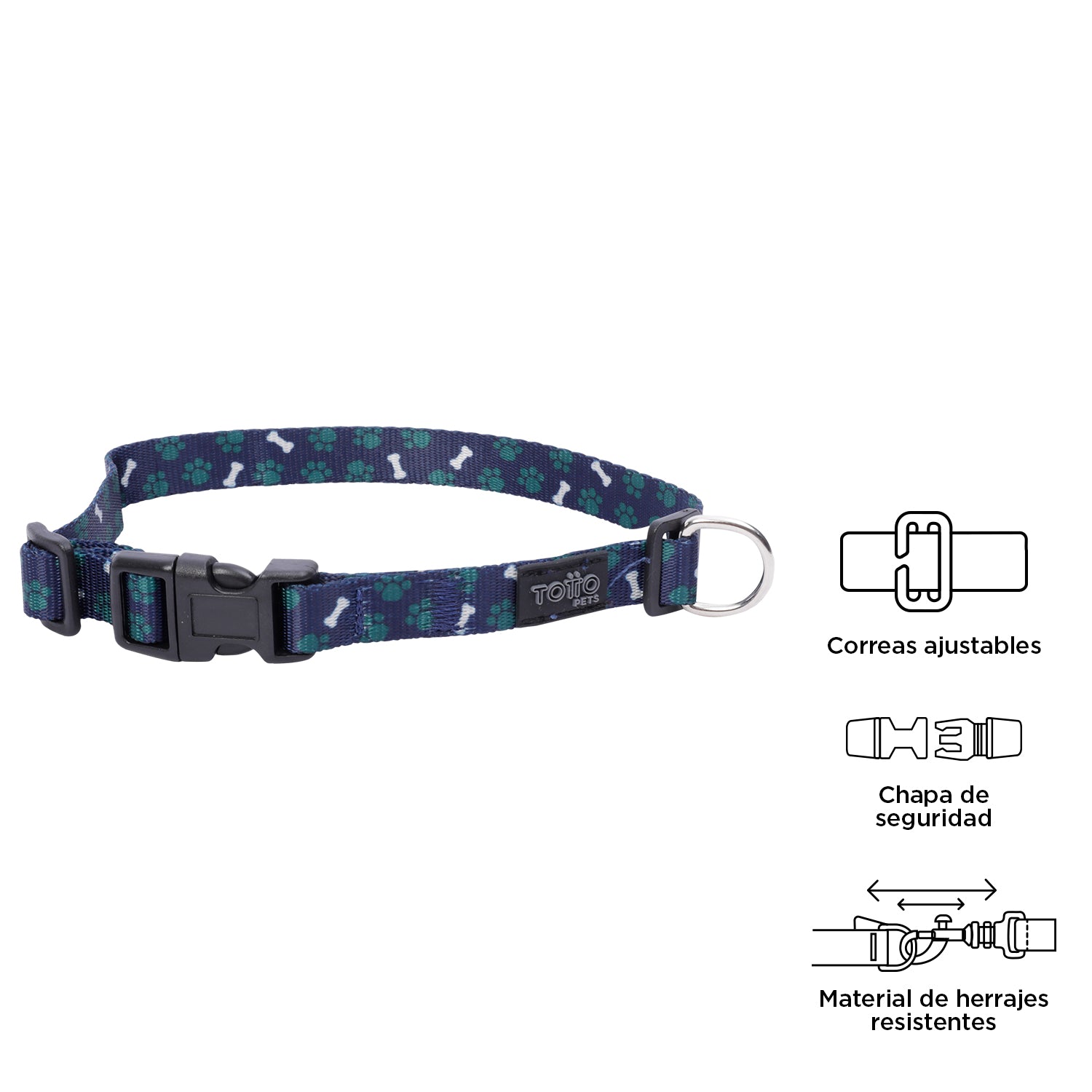 Collar Ajustable Mylu S - Color: Estampado Talla: S