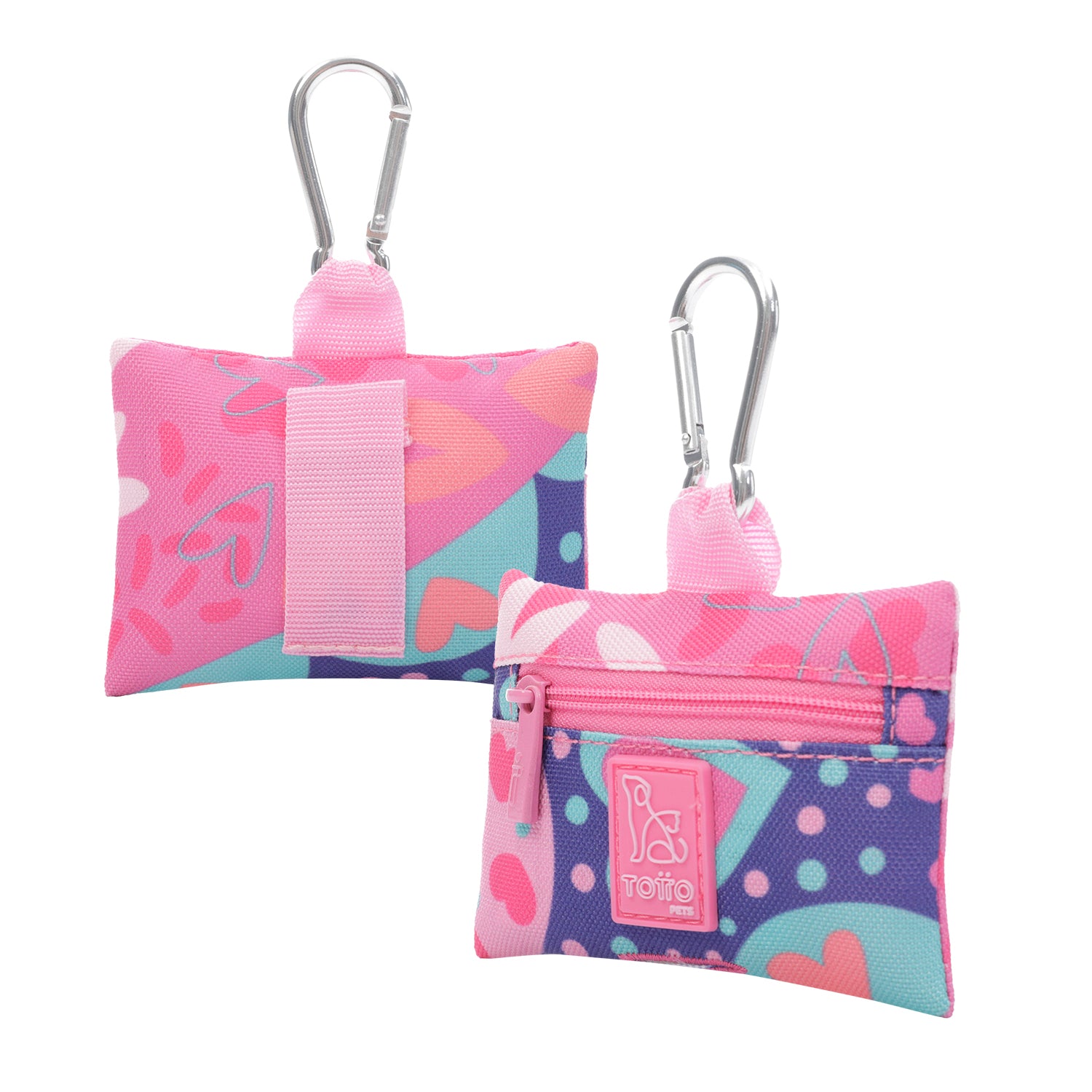 Dispensador De Bolsas Jaso Color: Rosado